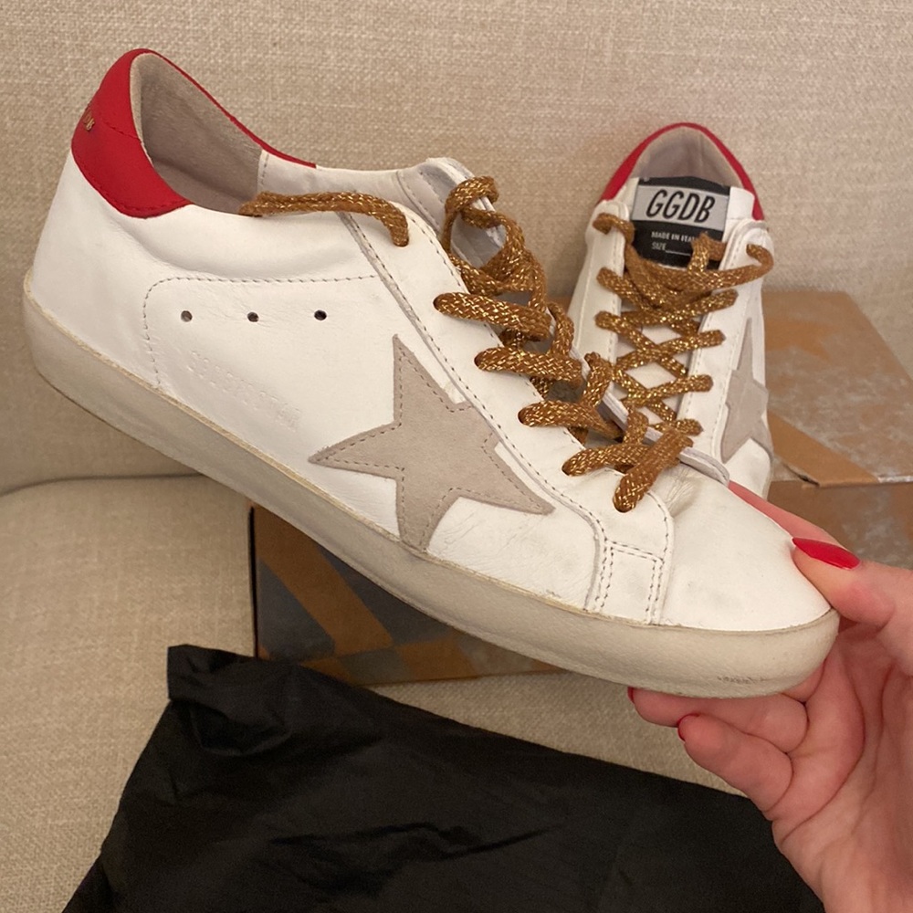 Golden Goose Superstar Sneakers Size 37 (US 7)